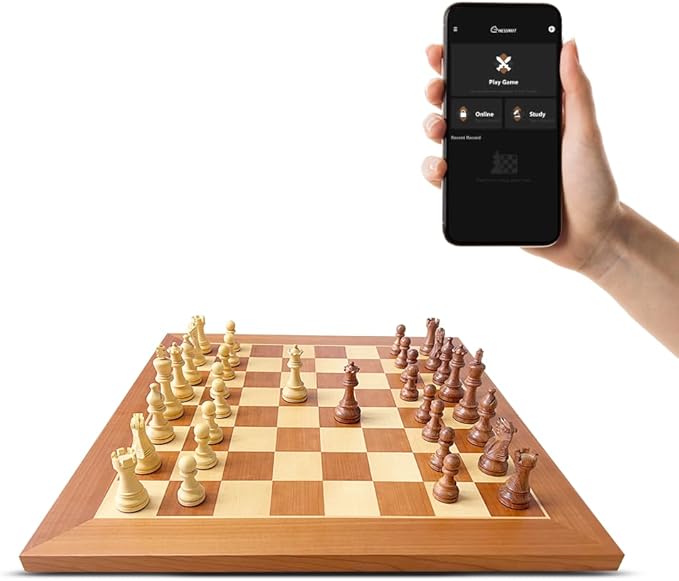 Chessnut Pro AI Electronic Chessboard Set – Full Wooden
