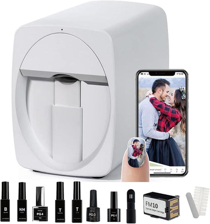 Emobwdy Wi-Fi Home Nail Art Printer Kit