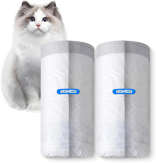 40 Pack CATLINK Trash Bags