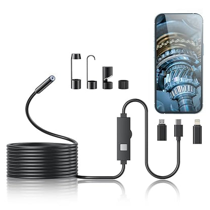 Endoscope Camera 5 Meters USB Inspection Camera