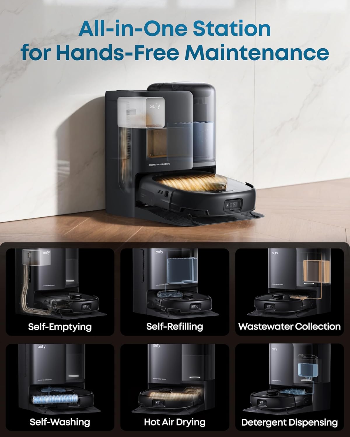 Eufy Robot Vacuum E25 Hydrojet