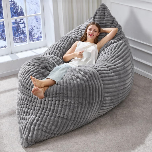 3 in 1 Bean Bag Chair Giant Bean Bag Chairs Convertible